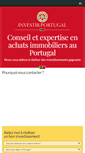 Mobile Screenshot of investir-portugal.com